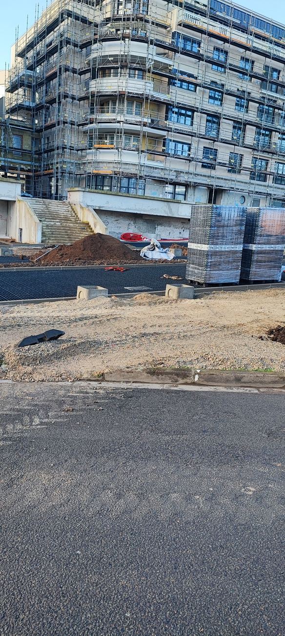 Chantier d’immeuble / gros œuvre