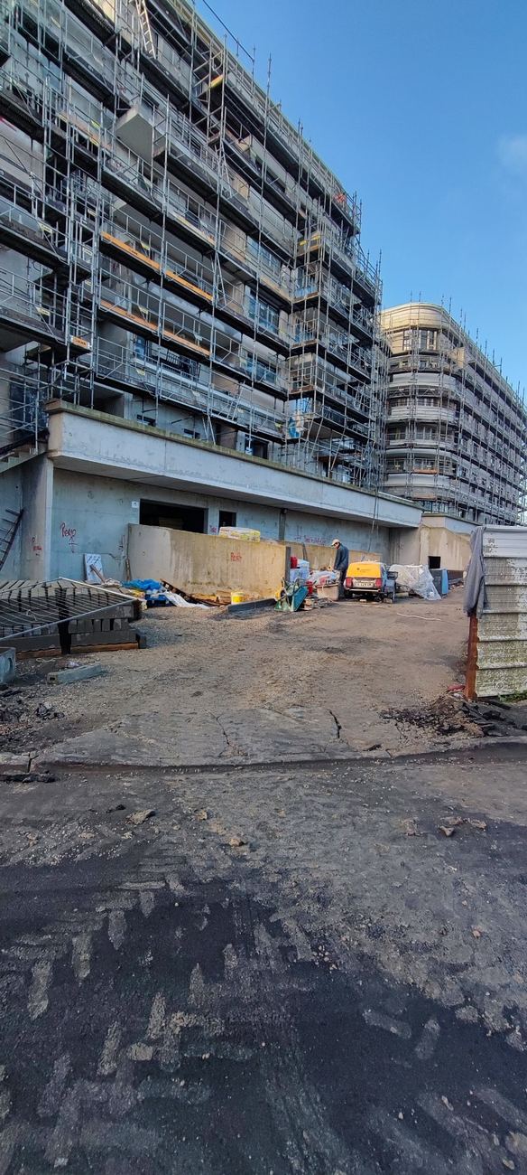 Chantier d’immeuble / gros œuvre