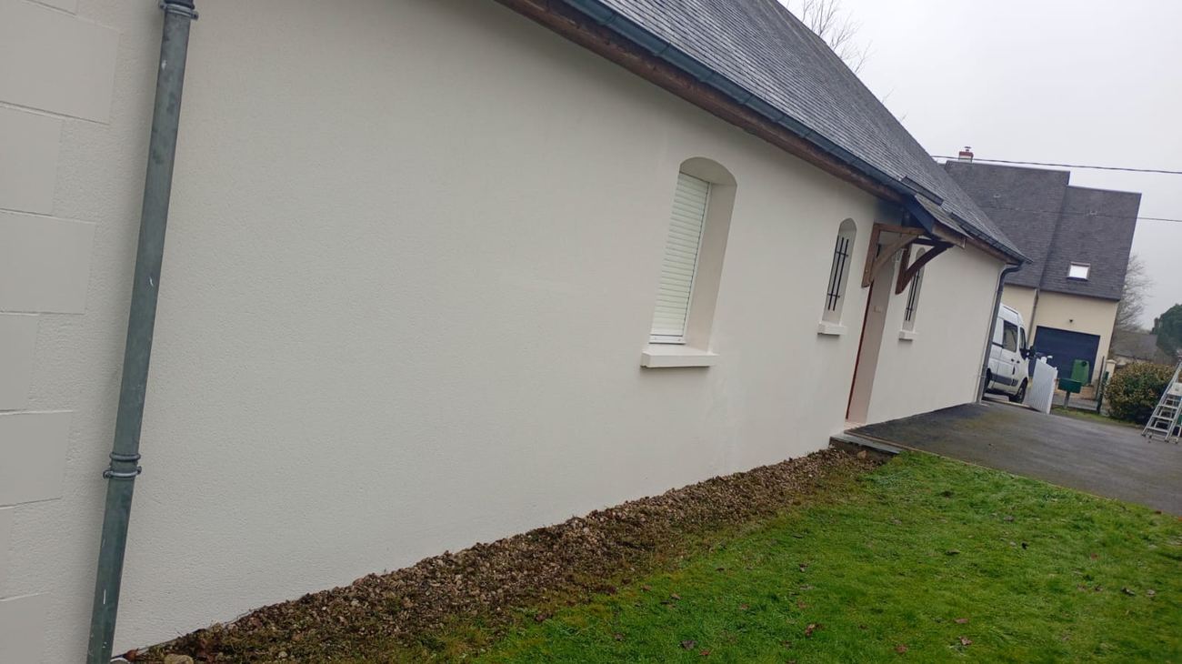 Ravalement / façade de maison